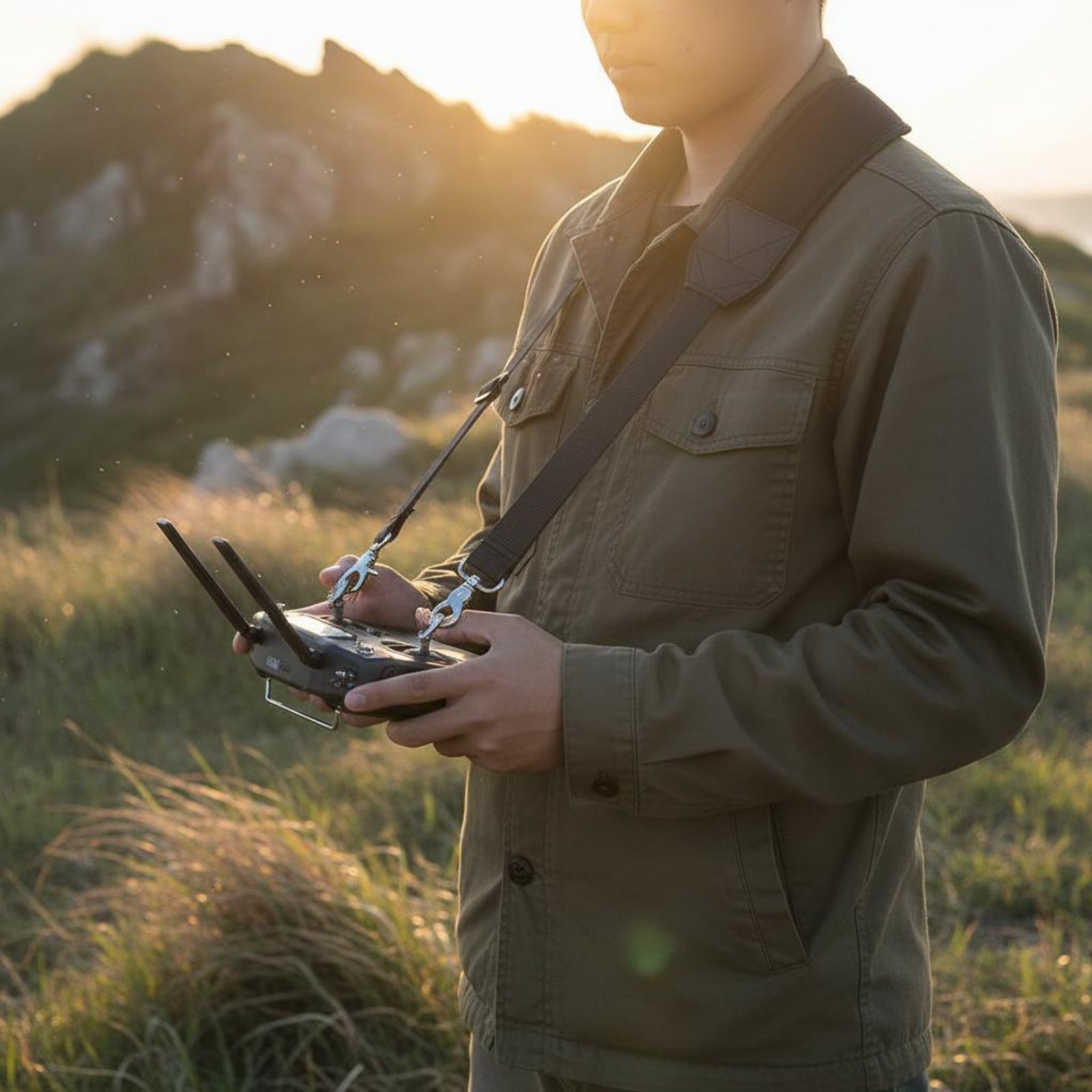 Drone Remote Controller Lanyard - Cinghia per Trasmettitore Drone a Installazione