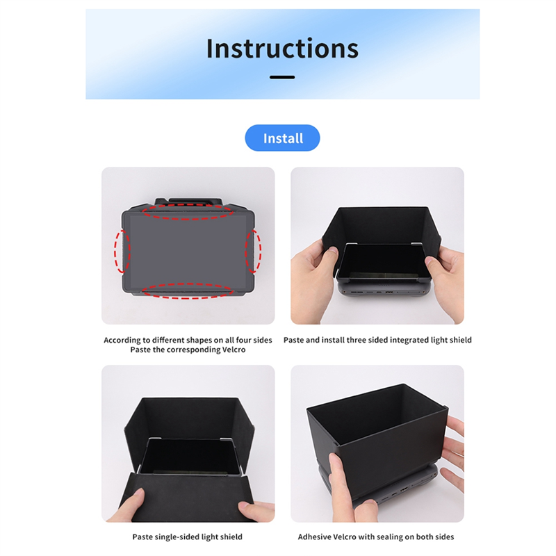 Drone Controller Hood - CJSD-Per DJI Mavic 4 Pro Parasole
