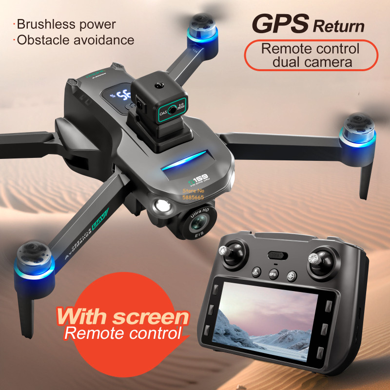 Drone Power Bank - 8K Doppia Fotocamera 5G WIFI FPV