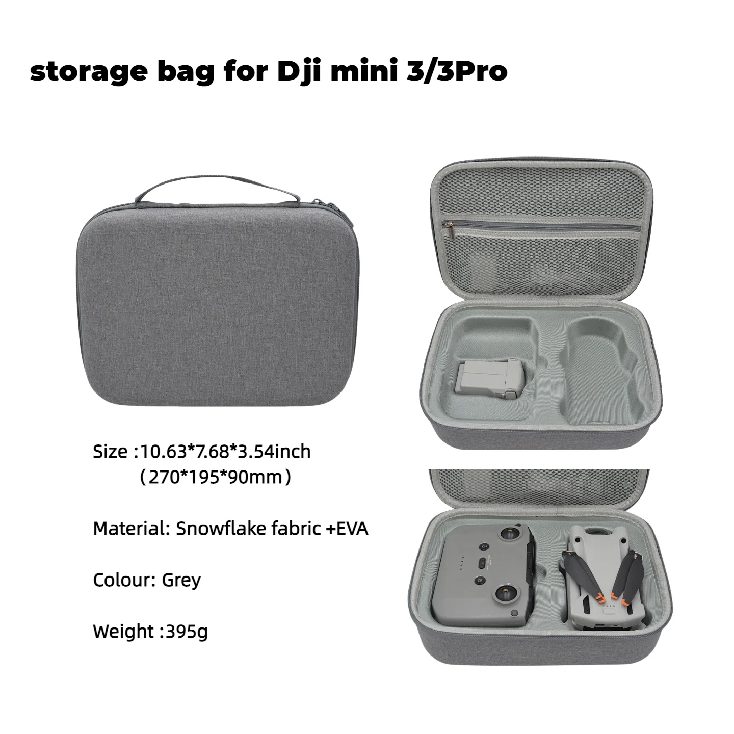 Drone Controller Hood - Borsa rigida per drone in EVA