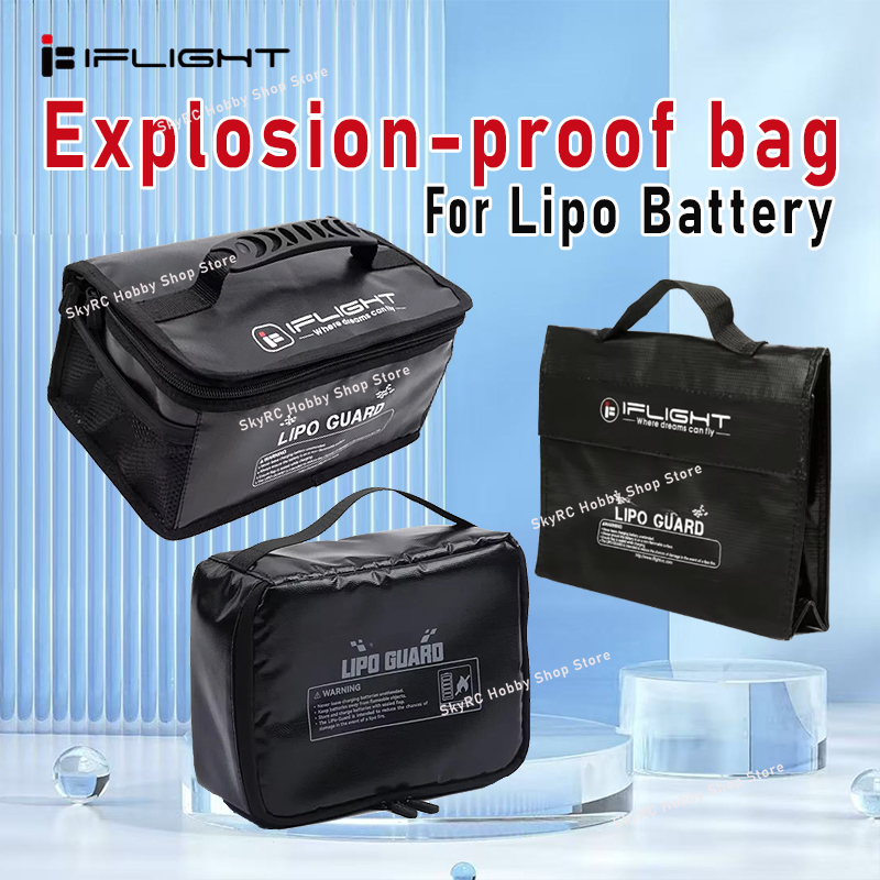 Drone Neck Strap - Borsa Portabatterie Lipo Antiesplosione IFlight -