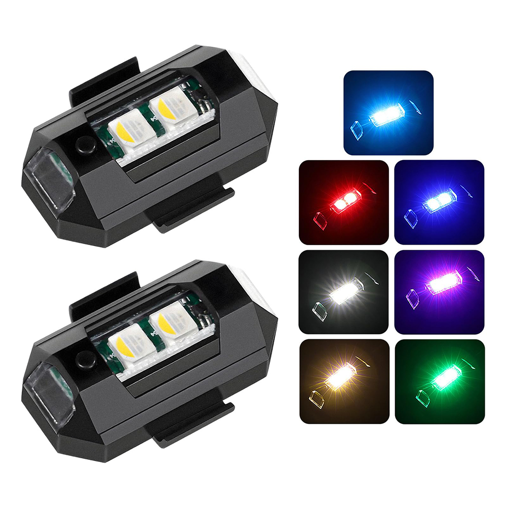 Drone Strobe Light - Mini luci stroboscopiche a LED decorative