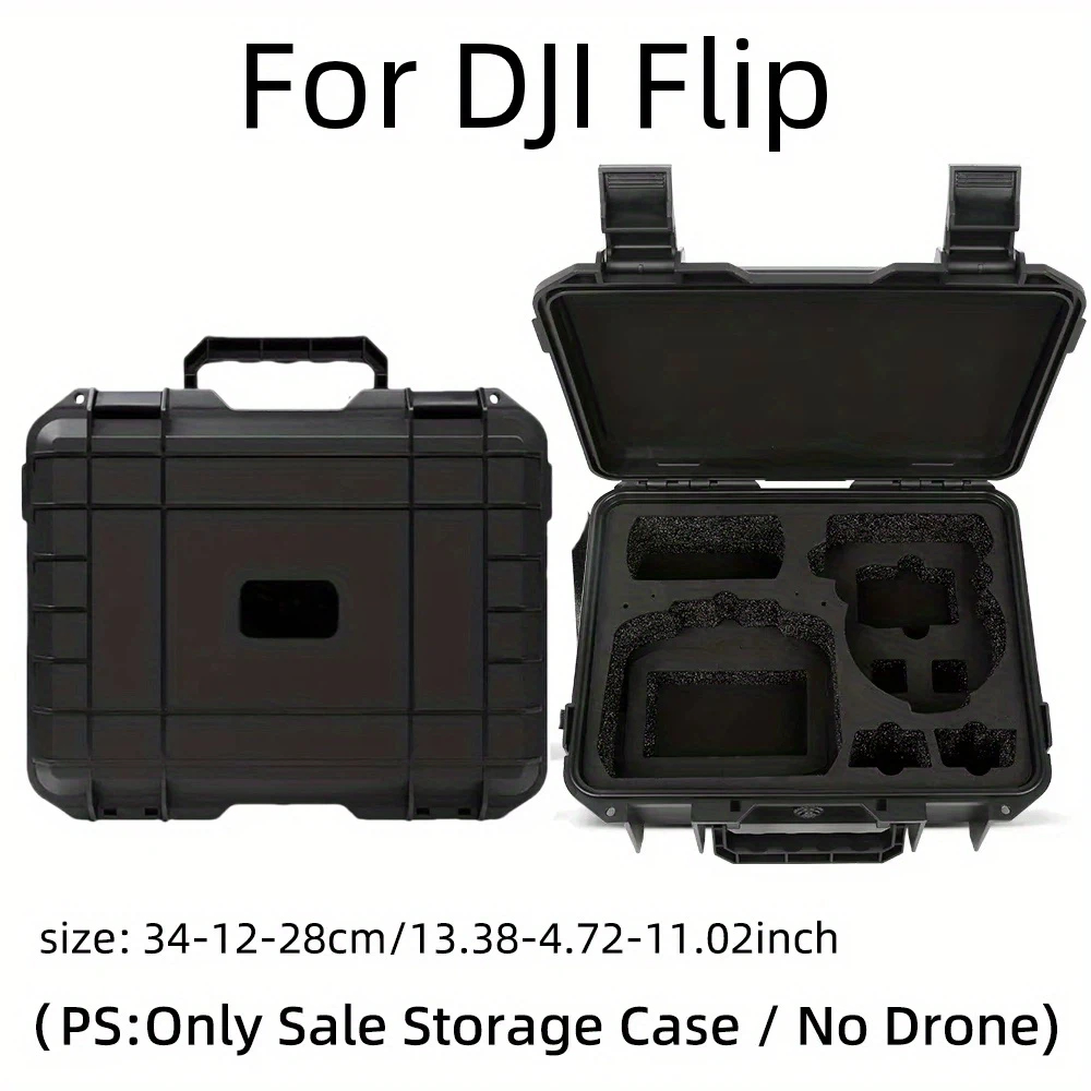 Drone Hard Shell Case - Custodia rigida per DJI Flip, compatibile