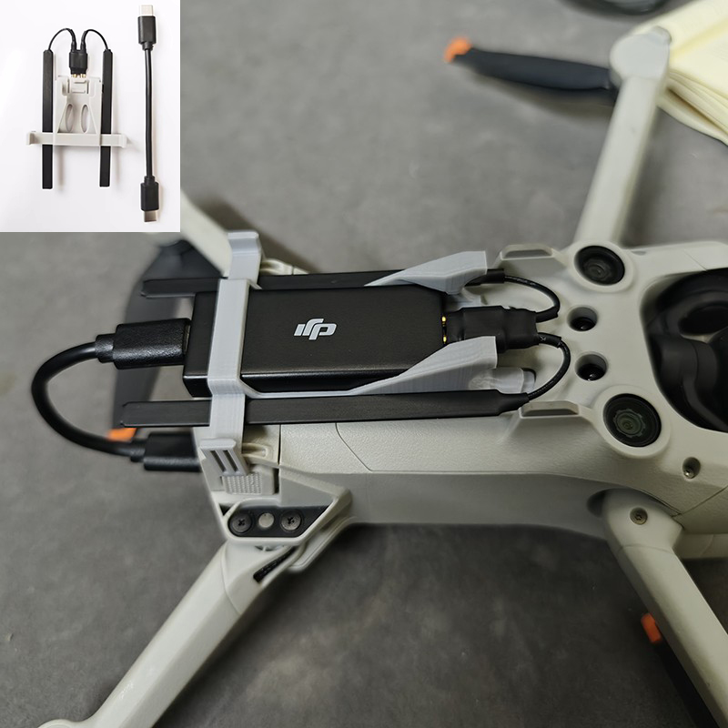 Drone Tablet Mount - Staffa fissa per cavo dati antenna