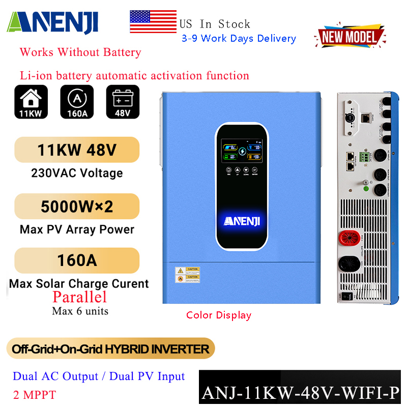 Drone Solar Charger - Inverter Solare Ibrido ANENJI 11KW 48V,