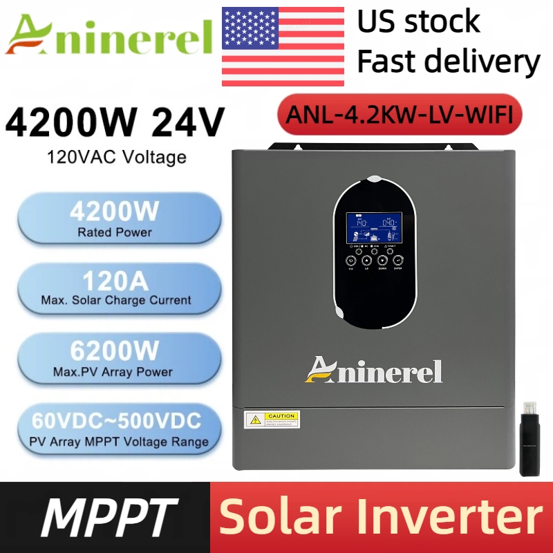 Drone Solar Charger - Inverter solare ibrido Aninerel US 110-120V