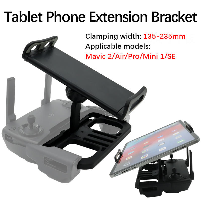 Drone Tablet Mount - Per DJI Mavic 2/Mini SE/Air/Pro/Spark Drone
