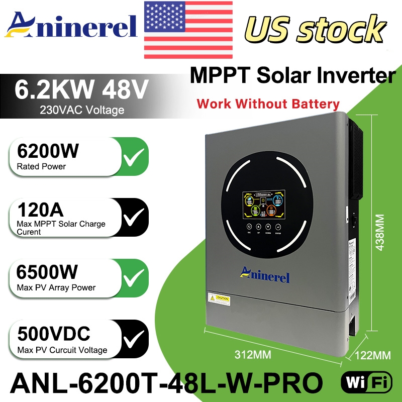 Aninerel 6.2KW 48V inverter so - Drone Solar Charger recensione e prezzo