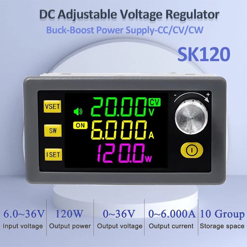 SK120 120W CNC Buck Boost DC R - Drone Solar Charger recensione e prezzo