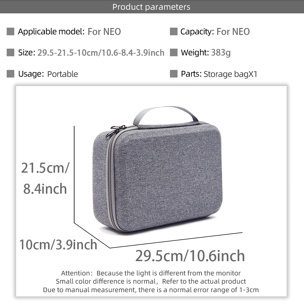 Borsa Antiurto per DJI Neo Min - Drone Controller Hood recensione e prezzo