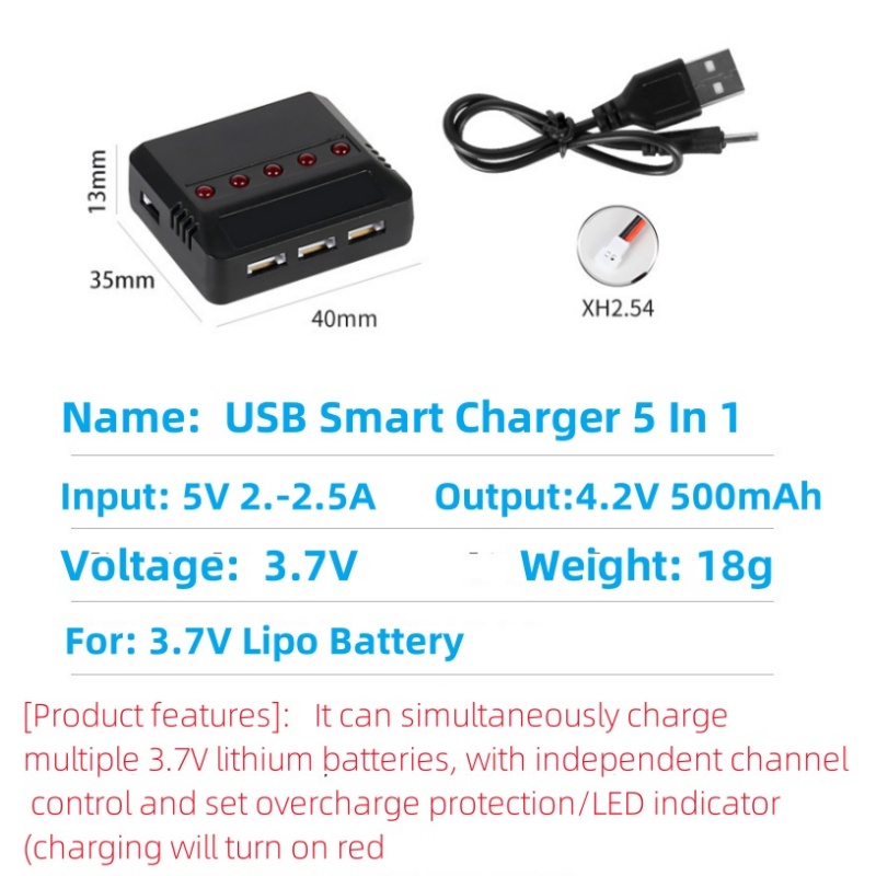 Syma X5HW X5HC X5C X5SW 3.7V 5 - Drone Power Bank recensione e prezzo