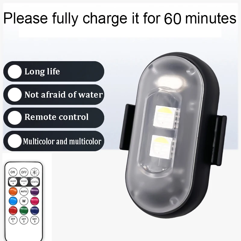 2/4/8Pcs telecomando senza fil - Drone Strobe Light recensione e prezzo