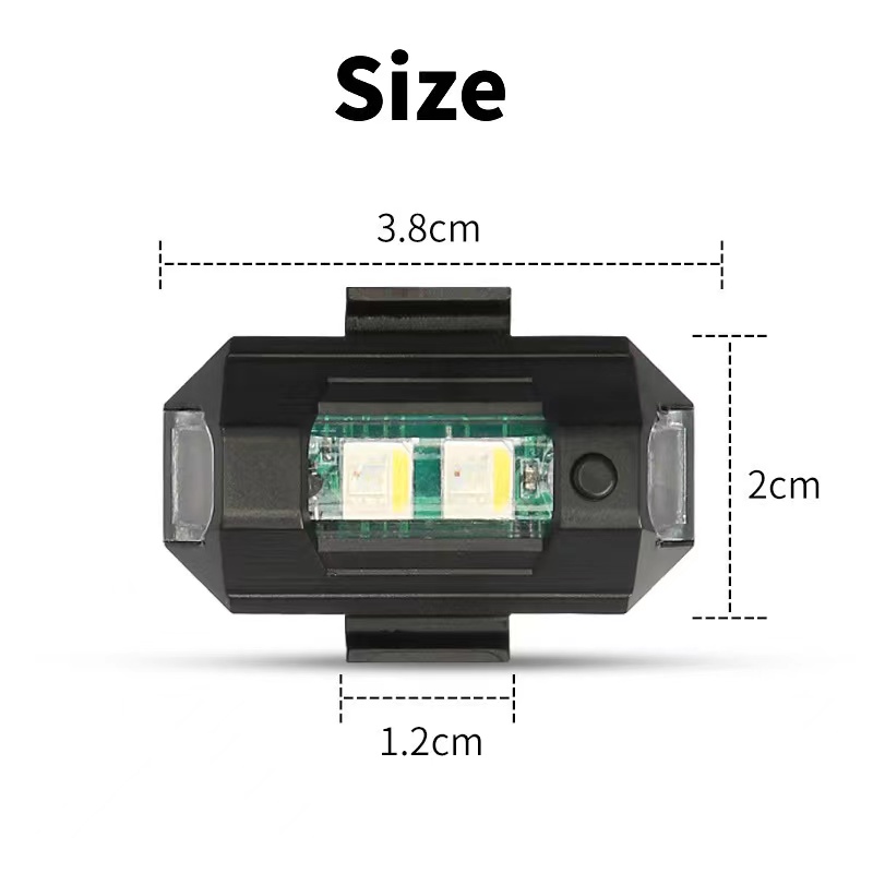 Luci per moto Drone Luce strob - Drone Strobe Light recensione e prezzo