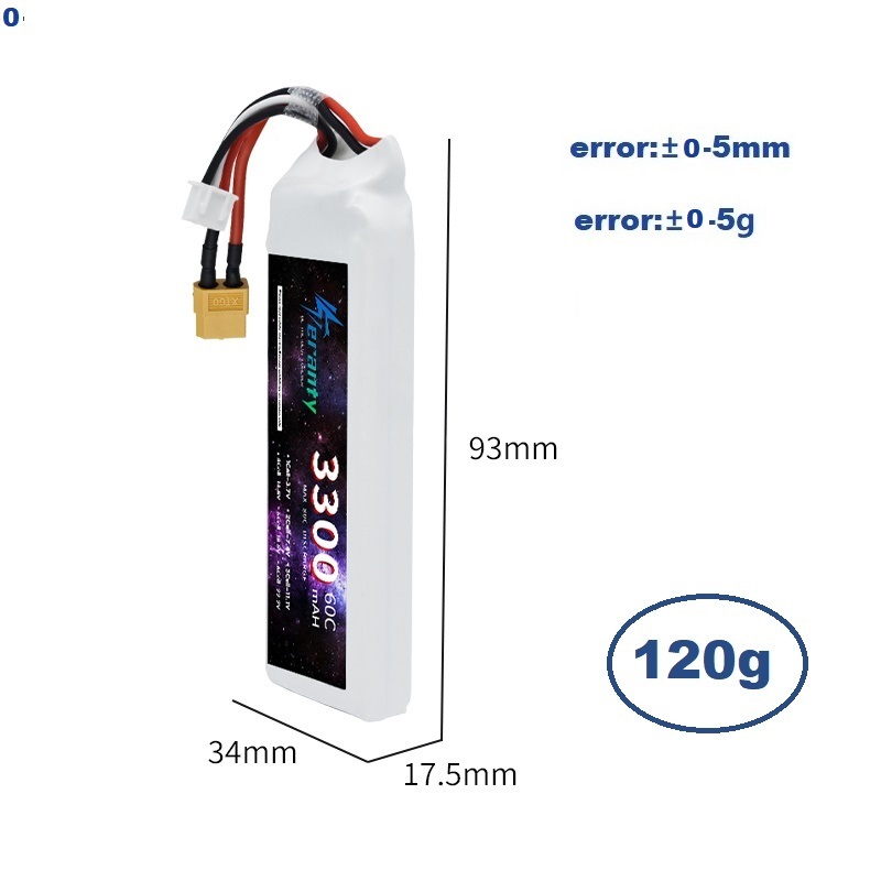 Batteria LiPo 2S 7.4V 3300mAh  - Drone Battery Adapter recensione e prezzo