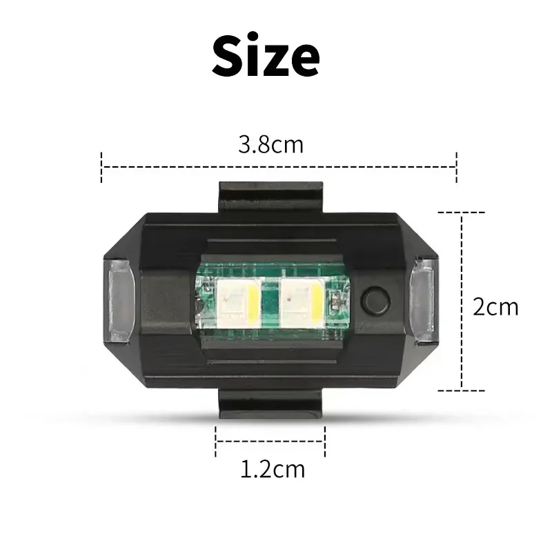 Luci per moto Drone Luce strob - Drone Strobe Light recensione e prezzo