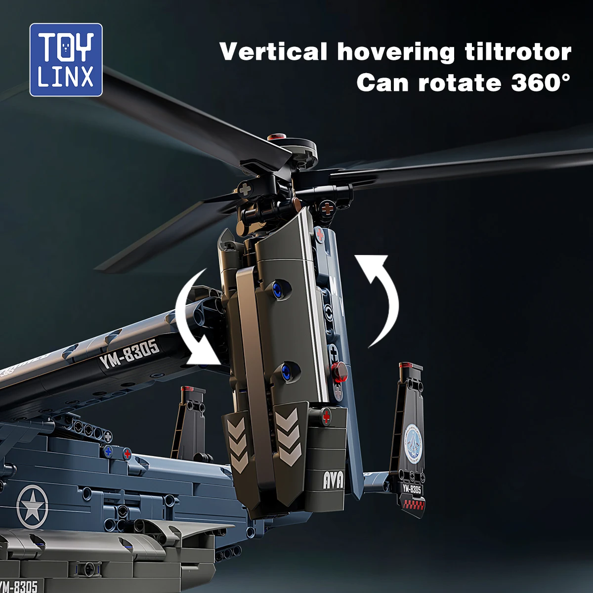 Militare V-22 Osprey Tiltrotor - Jjrc Drone X12 recensione e prezzo