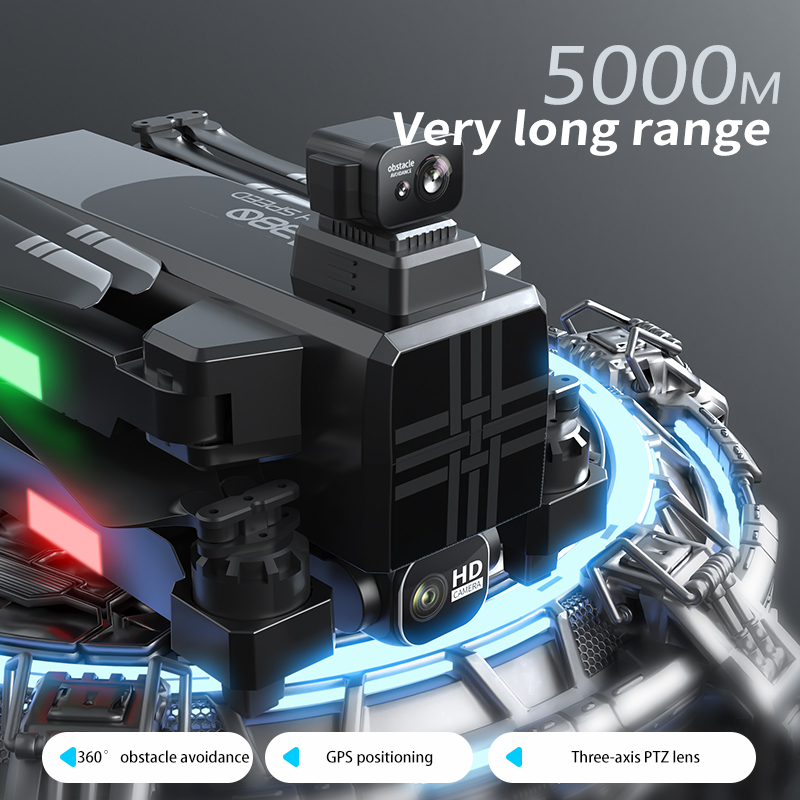 A380 Drone 4K HD tre assi Anti - Drone Power Bank recensione e prezzo