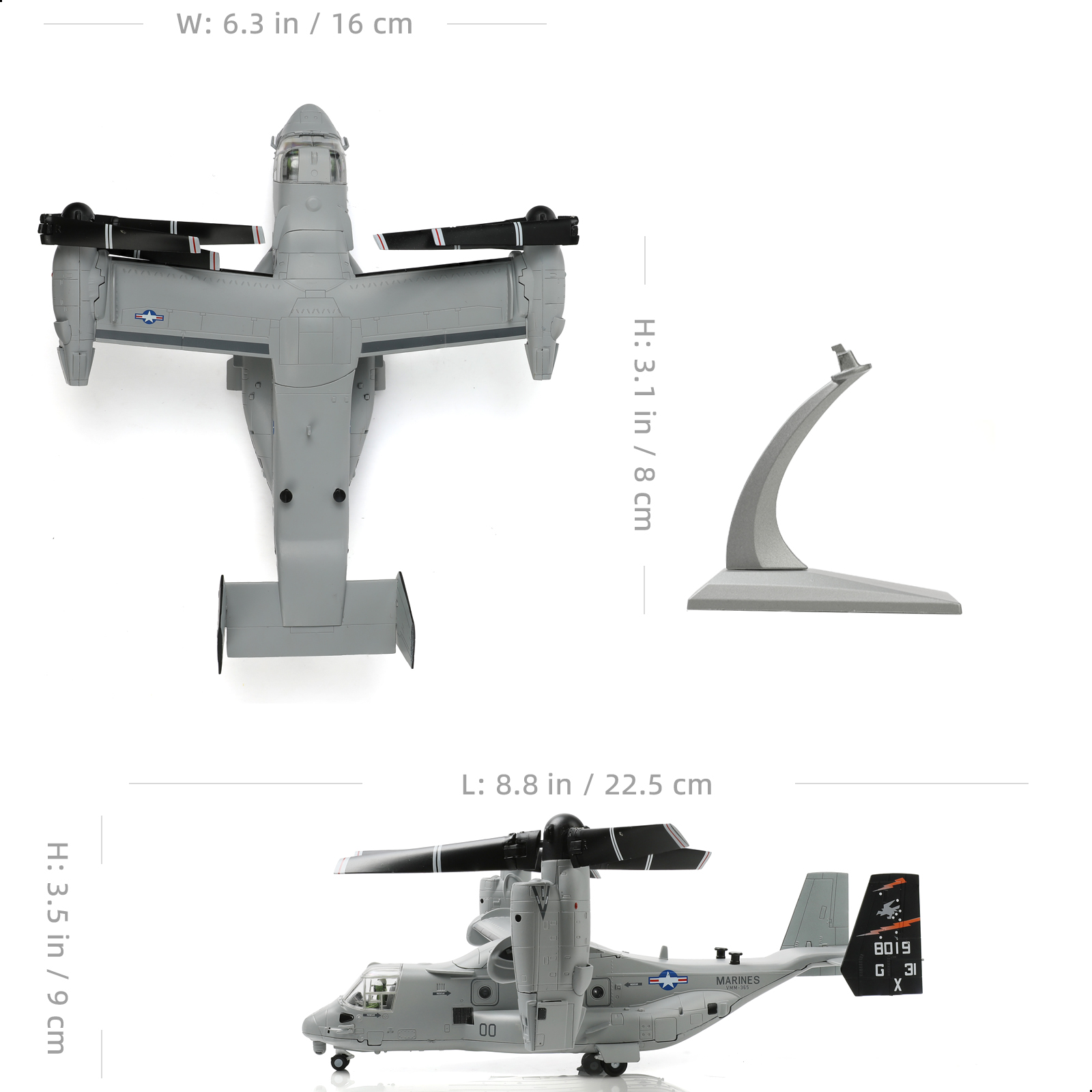 NUOTIE 1/72 US Navy VMMT-204 V - Jjrc Drone X12 recensione e prezzo
