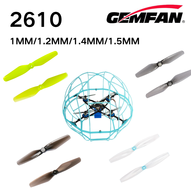 2610 Puntelli Gemfan 2.6 polli - Drone Battery Adapter recensione e prezzo