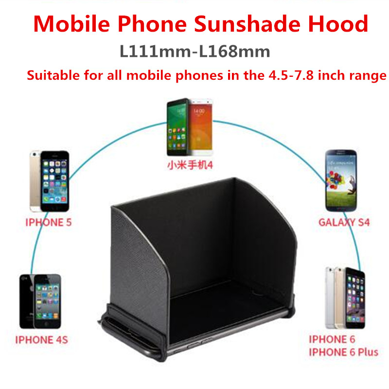 1pc 4.7---10 pollici universal - Drone Controller Hood recensione e prezzo