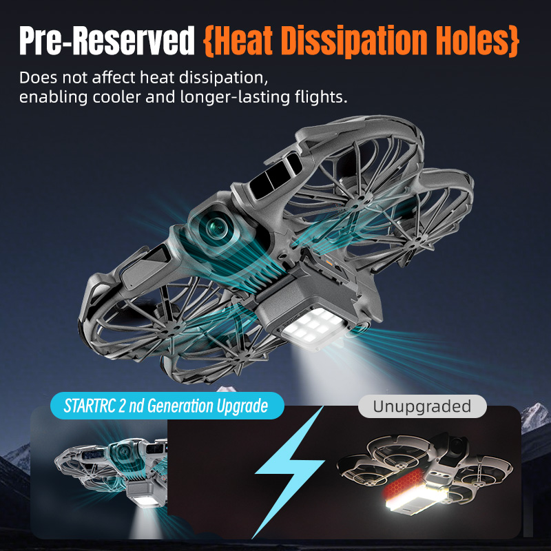 Carrello di atterraggio LED ST - Drone Strobe Light recensione e prezzo